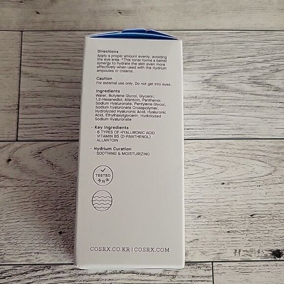 COSRX Hydrium Watery Toner  - Picture 4 of 7